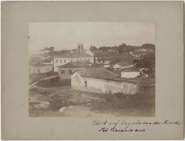 View of Cuyabá from the church of São Rosario