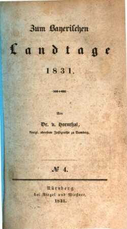 Zum Bayerischen Landtage 1831, 4