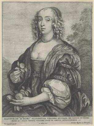 Bildnis der Elisabetha Villiers