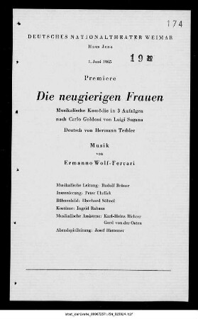 Die neugierigen Frauen