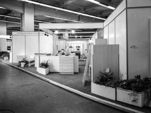 Ausstellungsfläche des VEB Möbelkombinat Dresden-Hellerau