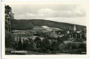Schirgiswalde. Blick auf Schirgiswalde