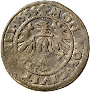Groschen der Reichsstadt Isny, 1555