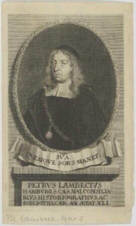 Bildnis des Petrvs Lambecivs