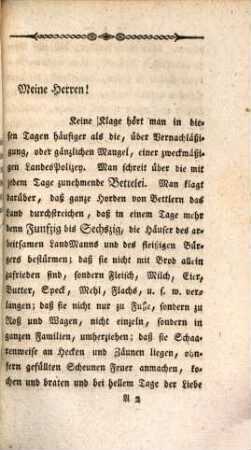 Unumstößlicher Beweis daß die Handhabung der Polizey einem Lande schädlich ist