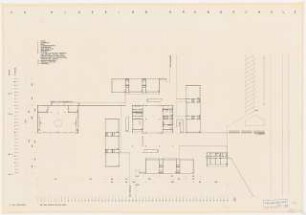 20 klassige Grundschule: Grundriss Erdgeschoss 1:200