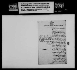 Periodische Berichte der Oberämter über die Geburten (Geburtsberichte) für 1844/45