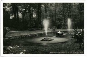 Lichtenwalde. Schlosspark