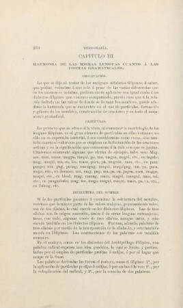 Capítulo III. Harmonía de las mismas lenguas cuando á las formas gramaticales