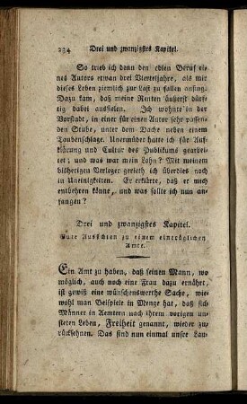 Drei und zwanzigstes Kapitel.