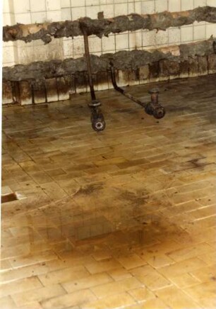 Dresden-Friedrichstadt, Hamburger Straße 19. Schreibmaschinen-Werk Seidel & Naumann. Außen- und Innenaufnahmen, aufgenommen 1992