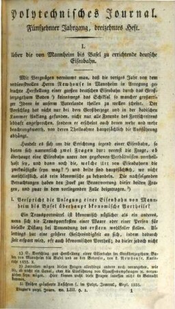 Polytechnisches Journal. 53. 1834