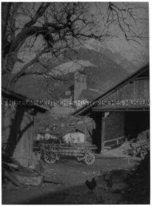 Bauernhof im Gebirge