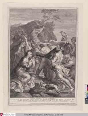 Christo condotto al calvario