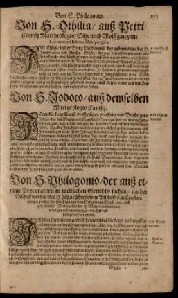 Von S. Jodoco/ ...