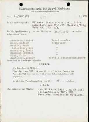 Haustein, Wilhelm