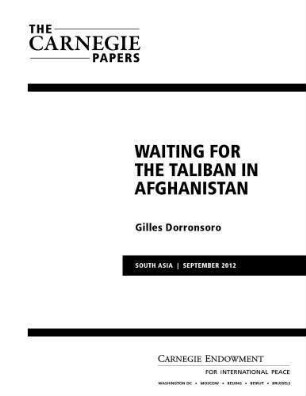 Waiting for the Taliban in Afghanistan