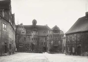 Glauchau, Schloss Hinterglauchau : Glauchau. Schloss Hinterglauchau. Ansicht von Osten