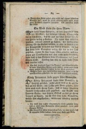 Ein Weib stirbt für ihren Mann.