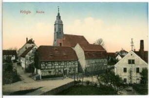 Krögis. Kirche