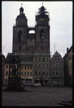 Lutherstadt Wittenberg, Markt mit Stadtkirche