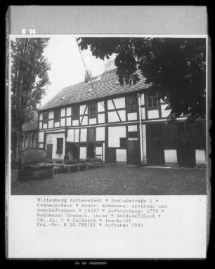 Cranach-Haus — Gebäudeflügel