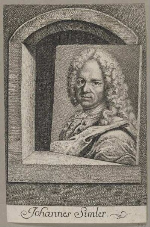 Bildnis des Johannes Simler