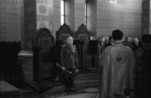 Craiova: Marschall [Ion Antonescu] in der Kathedrale