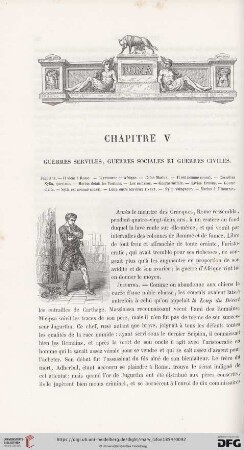 Chapitre V: Guerres servile, guerres sociales et guerres civiles