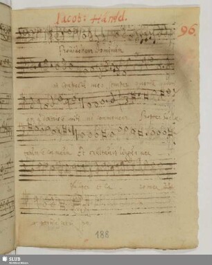 Gallus, Iacobus: Providebam Dominum