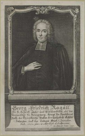Bildnis des Georg Friedrich Rogall