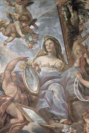 Die Toilette der Venus als Allegorie des Sehsinns