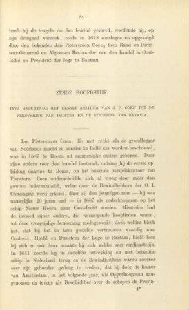 Zesde hoofdstuk. Java gedurende het eerste bestuur van J. P. Coen ...