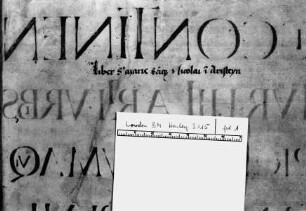 Kolophon?, Folio 1 recto
