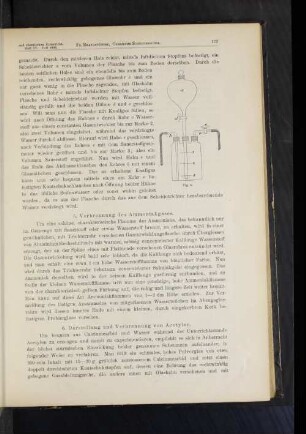 5. Verbrennung des Ammoniakgases.