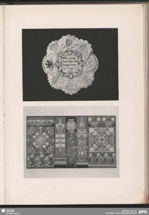 Vorlageblätter für ornamentales Schmücken