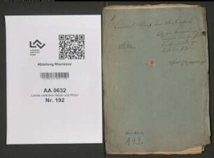 Vergütung der von B. Schaaffür die Gemeinde Wiesemscheid (Vogtei Adenau) geleisteten Fuhren
