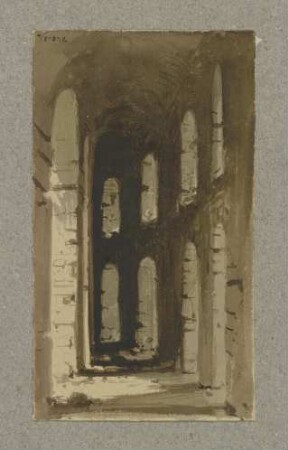 Arkadengang der Arena in Verona