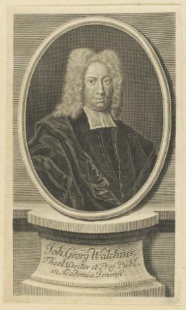 Bildnis des Joh. Georg Walchius