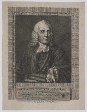 Bildnis des Joh. Joach. Gottlob am Ende