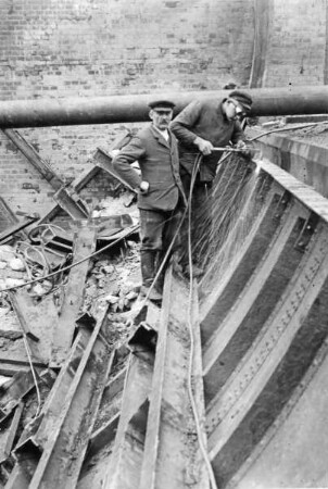 Umbau Staustufe Dörverden (1931-1933)/Weser