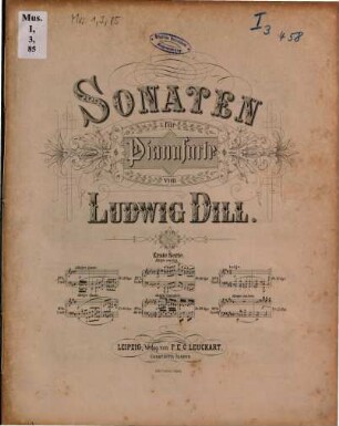 Sonaten für Pianoforte, 1. Erste Serie, Sonata I, D-moll
