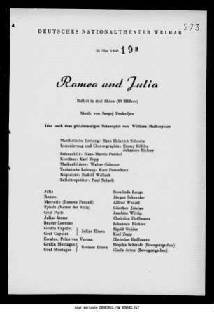 Romeo und Julia
