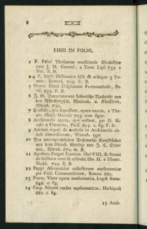 Libri In Folio.