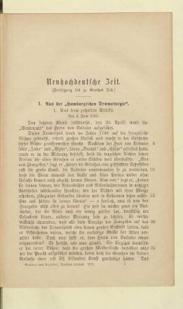Neuhochdeutsche Zeit