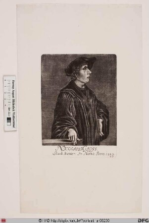 Bildnis Nicolaus Gross (II)