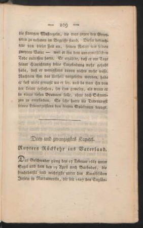 Drey und zwanzigstes Kapitel. Ruyters Rückkehr ins Vaterland.