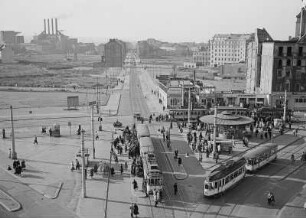 Postplatz, Wallstraße, Schweriner Straße : Dresden, Postplatz, Schweriner Str.