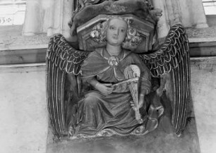 Apostel Philippus — Konsole: Musizierender Engel