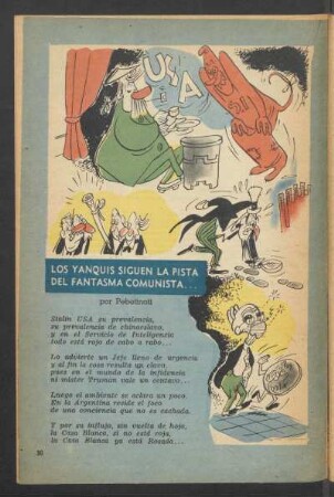 Los yanquis siguen la pista del fantasma comunista ...